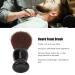 Soft Nylon Hair Shaving Brush for Men - Black Handle Beard Cleaning Brush - Buy Online on GoSupps.com