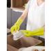 Lanon Wahoo Reusable Household Gloves - Skin-Friendly Cotton Lined Kitchen & Cleaning Use Cyan Size S - 3 Pair Pack - Buy Online on GoSupps.com