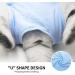 TORJOY Kitten Onesies | Cat Recovery Suit for Abdominal Wounds | Anti-Licking & Breathable | Surgery Wear for Skin Diseases | Blue, Size L - Buy Online on GoSupps.com