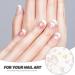 FOMIYES 4 Sheets Nail Decor Nails Gems Rhinestones for Nails Rhinestone for Nails Charms for Nails Manicure Gems Manicure Supplies Eye Patch Eyebrow Paste Nail Supplies Suite Miss Tears - Buy Online on GoSupps.com