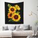 VANANI Summer Sunflower Wall Hanging. Easy Installation. Living Room And Bedroom Decorations. Wall Art Tapestry. (130x152cm) Black One Size - Buy Online on GoSupps.com