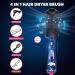 4-in-1 Hair Dryer Brush Styler for All Hair Types - Black - Buy Online on GoSupps.com