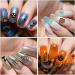 Biutee Nail Stamping Plates Set - 8pcs Animal & Flower Designs with 10pcs Templates - Nail Art Polish Gel and Stamper Kit - Buy Online on GoSupps.com