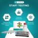 tCheck 2 Expansion Pack for App Controlled Home Potency Tester - Test Flowers & Oils | 10 Tests | Includes Everything Needed | Expansion Pack Only - Buy Online on GoSupps.com