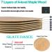 AsFrost Portable Roller Road Drift Skates Plate | Maple Deck Anti-Slip Split Skateboard - Buy Online on GoSupps.com