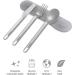 Bentgo Stainless Travel Utensil Set - Reusable 3-Piece Silverware Set with Carrying Case - Eco-Friendly & BPA-Free - Ideal for Travel, Camping, Office - High-Grade Premium Steel (Gray) - Buy Online on GoSupps.com