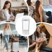 Oil Applicator For Scalp Handy Oil Dispenser for Travel Small Personal Care Product for Man Woman and Family White - Buy Online on GoSupps.com