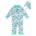 weVSwe Baby Toddler Boy Swimsuit UPF 50+ Sun Protection Rash Guard Swimwear with Crotch Zipper 0-3 Years 6-12 Months Surfboard