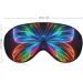 Colorful Neon Butterfly Sleeping Mask - Soft Adjustable Eye Mask for Light Blocking | Perfect Sleep Blindfold for Women Men Girls & Boys - Buy Online on GoSupps.com