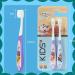 Buy Baby Nano Toothbrush 2-Pack | Soft Children's Toothbrush for Ages 1-6 with Tongue Cleaner - Blue & Violet - Buy Online on GoSupps.com