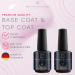 Shayenne Base & Top Coat Set 15ml - UV LED Gel No Sweat Layer Perfect Nail Polish Duo for Flawless Nails - International Shipping Available - Buy Online on GoSupps.com