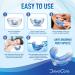 Mouth Guard For Sleep Snoring Solution - Snoring Mouthpiece For Quiet Sleep - Reusable Mouth Guard For Stop Snoring - Help Men/Women for Their Sleep Breathe Better - V Flow Design - 1mm - 4mm - Buy Online on GoSupps.com
