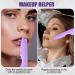 2pcs Eyeliner Stencils Silicone Winged Eyeliner Tool Helper Eyeliner Stencils Wing Tips Multi-Purpose Eye Make-Up Aid Tool for Eyeliner Eyelash Eyebrow Lip Line Face Contour (Purple) - Buy Online on GoSupps.com