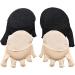 Mobestech 6 Pairs Full Toe Socks - Metatarsal Pads & Toe Separators for Foot Pain Relief | High Heel Accessories - Buy Online on GoSupps.com