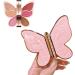 Butterfly Shape Eyeshadow Palette Matte Shimmer Glitter Ultra-Blendable Eye Shadow Pallet | Blendable Natural 6 Colors Eyeshadow Cosmetics Gift Kit Greatideal Crimson Rose Color - Buy Online on GoSupps.com