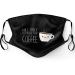 Primicity Funny Face Masks for Adults (Coffee mask + Filters) Reusable/Adjustable/Washable Funny masks - UK Seller Coffee Mask+5 Filters