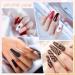 Shelloloh 10R Gel Nail Polish Set - 10 Nude Pink Red Glitter Colors | Spring Summer Gel Nail Kit for Manicure & Nail Art | Soak Off UV LED, 7ml Bottles - Buy Online on GoSupps.com