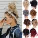 Hair Bun Messy Bun Hair Slice Ponytail Hair Extensions with Elastic Rubber Band Synthetic Fluffy Bun Women Wig Hair Bun Hair Extension Hair Piece (Color : 0013) - Buy Online on GoSupps.com
