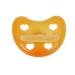 Sweetie Rubber Pacifier | Heart Shape | Natural Rubber | Symmetrical Nipple | Size 6-12 Medium | 1 Count - Buy Online on GoSupps.com