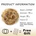 JJstar 2PCS Messy Bun Curly Fake Hair Buns - Heat Resistant Synthetic Fiber Scrunchies in Golden/Beach Blonde for Women & Girls - Buy Online on GoSupps.com