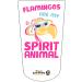 Amputee Stump Sock Flamingos are My Spiritual Animal 3Ply Stump Sock