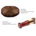 Fine Hair Removal Neck Dust Brush - Soft Nylon Bristles Ergonomic Handle Portable Facial & Neck Cleaning Tool | International Shipping Available - Buy Online on GoSupps.com
