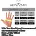 Westwood Fox Winter Motorcycle Gloves - Waterproof Touchscreen Warm & Protective for Men & Women | Ideal for BMX ATV UTV & Mountain Biking - Black - Buy Online on GoSupps.com