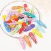 80Pcs 2 Inch Snap Hair Clips - Non-Slip Metal Barrettes in Solid Candy Colors for Girls, Women, Kids, Teens - Buy Online on GoSupps.com