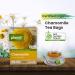 Planet Organic Chamomile Tea Bags - 25 Certified Organic Tea Bags for Soothing Calmness | Non-GMO, Caffeine-Free, Compostable Packaging | 0.7oz/20g - Buy Online on GoSupps.com