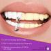 CCKULOOB Purple toothpaste for white teeth color correction serum V34 whitening booster removal of coffee stains smoke and yellow teeth - Buy Online on GoSupps.com