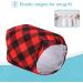 Avont Male Reusable Dog Diapers - 3 Pack Washable Belly Bands for Incontinence - Eco-Friendly Plaid Design - XS (22-29cm) - Buy Online on GoSupps.com