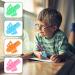 Sannix 16-Piece Ergonomic Pencil Handles for Children's Handwriting | Toddler Writing Tools | Perfect for Preschool & Kids - Buy Online on GoSupps.com
