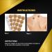 50 Magnetic Acupressure Patches - 600 Gauss Pain Relief Stickers for Back Shoulders Neck & Body - Buy Online on GoSupps.com