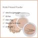 MAEPEOR Pressed Powder - 8 Colors Oil Control Matte Waterproof & Long Lasting Finishing Compact Powder (08 Espresso) - Flawless Lightweight Face Makeup - Buy Online on GoSupps.com