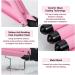Coidak 3 Barrel Curling Iron Adjustable 25mm Waver for Long/Short Hair - Pink - Buy Online on GoSupps.com