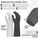 Vgo Household Gloves with Lining - Latex-Free, Reusable Cleaning Gloves for Kitchen, Bathroom, and Gardening - Super Thick, Anti-Slip, Odor-Free - 1 Pair (Large, Grey) - Buy Online on GoSupps.com