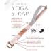 KHYOTE Yoga Strap with Loops - 100% Ultra-Soft Cotton - Made in USA - Eco-Friendly Stretching Strap for Physical Therapy and Yoga - Lake Blue - Buy Online on GoSupps.com