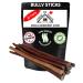 Bully Sticks - Low Odour - **12" Thin - 10 Pack Minimum** - Premium Single Ingredient Dog Chew - 100% Beef - All Natural/Organic - Dental Care - Rawhide Free
