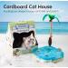 Migipaws Cat Toy 7-in-1 Automatic Interactive Kitten Toys Pack Rolling Ball Cat Feather Wand Catnip Ball Cat Self Grommer Cardboard Cat House Rechargeable Paw Palace for Indoor Cats - Buy Online on GoSupps.com