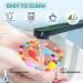 BPA Free Silicone Baby Teething Necklace for Nursing Moms - Flat Beads Chewable Baby Teether Toy - Buy Online on GoSupps.com