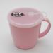 OTSUMAMI TOKYO Mug cup and Lid with a straw hole  for Kids  Nursing  Travel  BPA Free Non-Toxic  Microwave oven  dishwasher safe  Unbreakable -Made in Japan (Pale Pink) Sakura