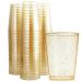 Glitter Plastic Cups Clear Plastic Cups Tumblers Gold Glitter Cups Disposable Wedding Cups Elegant Party Cups Recyclable and BPA-Free (12 OZ) 340 g (Pack of 50) - Buy Online on GoSupps.com