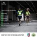 GoxRunx Reflective Vest Running Gear | Lightweight Safety Vests with Arm Bands | Small Green - Buy Online on GoSupps.com