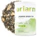 Oriarm Bi Tan Piao Xue Jasmine Tea Loose Leaf 165g Tin Can - Chinese Mao Feng Green Tea with Jasmine Flowers - Yuqian 1st Grade