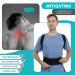 Huninpr Posture Corrector for Women and Men - Adjustable Upper Back Brace for Pain Relief - Breathable Back Support Straightener for Lumbar, Neck, Shoulder, Clavicle - Size Medium - Buy Online on GoSupps.com