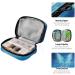 Pfrewn 7-Day Pill Organizer Case - Portable Galaxy Butterflies Travel Pill Box for Vitamins & Supplements - Zipper Pouch for Easy Use - Buy Online on GoSupps.com
