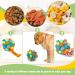 Codddtoo Pet Snuffle Ball Toy Interactive Dog Puzzle Toys Educational Foraging Toy Slow Feeder Bite Resistant Puppy Playing Portable Interactive Dog Puzzle Toy for Puppy Small Medium Size Dogs - Buy Online on GoSupps.com