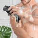 Migliore Wear Double-Sided Back Scrubber for Shower - Exfoliating Loofah Bath Scrub - Deep Cleaning Body Washer - Men & Women - Grey - Buy Online on GoSupps.com