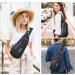 Xoolkly Waterproof Breast Pocket Sling Bag - Lightweight Multi-Purpose Shoulder Backpack for Men & Women | Ideal for Hiking & Cycling - Black - Buy Online on GoSupps.com