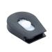 SGT KNOTS Wheeled Cord Lock - Plastic Toggle Stopper for Paracord Drawstrings Clothing & More (10 Pack Black) Black 10 Pack